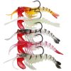 Multi-section Lead Head Soft Shrimp Fake Bait Freshwater Sea Fishing Lure
