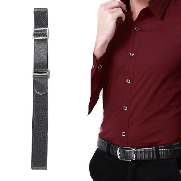 Shirt Fixed Anti -slip Anti -wiring Fixed Hidden Belt, Style: Leather Model