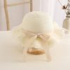 Parent-child Princess Style Beach Hat Straw Hat