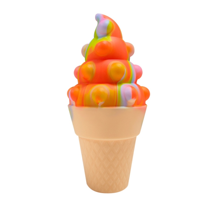 Ice Cream Shaped Pinch Decompression Toy