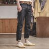 Men Vintage Red Ear Denim Spring Autumn Jeans