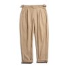 S2007085 Men Retro Straight Casual Trousers Overalls