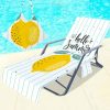 Microfiber Beach Recliner Cover Absorbent Quick Dry Recliner Mat