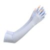 1 Pair Summer Icy Sleeves Driving Sunscreen Arm Guards Anti-UV Ice Silk Gloves