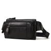 MH562 Leather Men Waste Bags Multifunctional Retro Messenger Bag