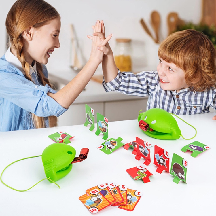 BY-0003 Frog Tongue Out Board Game Parent-child Interactive Desktop Toy