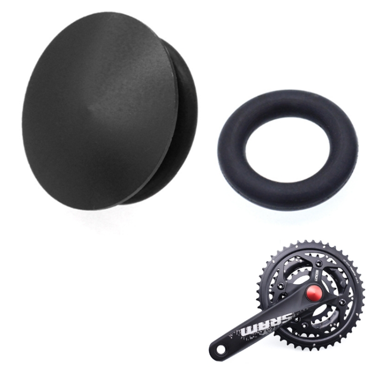 Bicycle Hollow Integrated CNC Aluminum Alloy Crankset Dust Cover