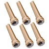 6PCS Guitar Dipping Pure Copper Citrimine Guitar Caps, Style: