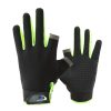 1 Pair QX0008 Outdoor Sunscreen Non-Slip Exposed Two-Finger Fishing Gloves