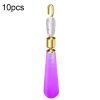10 PCS Quick Change Floater Sliding Copper Head Rotating Floater