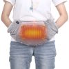 Electric Heated Hand Warmer Muff Cold Weather Thermal Glove Waist Bag