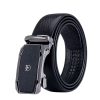 BULL CAPTAIN Automatic Buckle Thickened Cowhide Soft Wear-resistant Belt, Length: