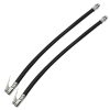 2 PCS Bicycle Car Tire Rubber Tube Pump Nozzle, Specification: