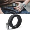 Maden TSS2107088 No-hole Elastic Braided Belt Single-loop Fast Take Off Casual Pants Belt