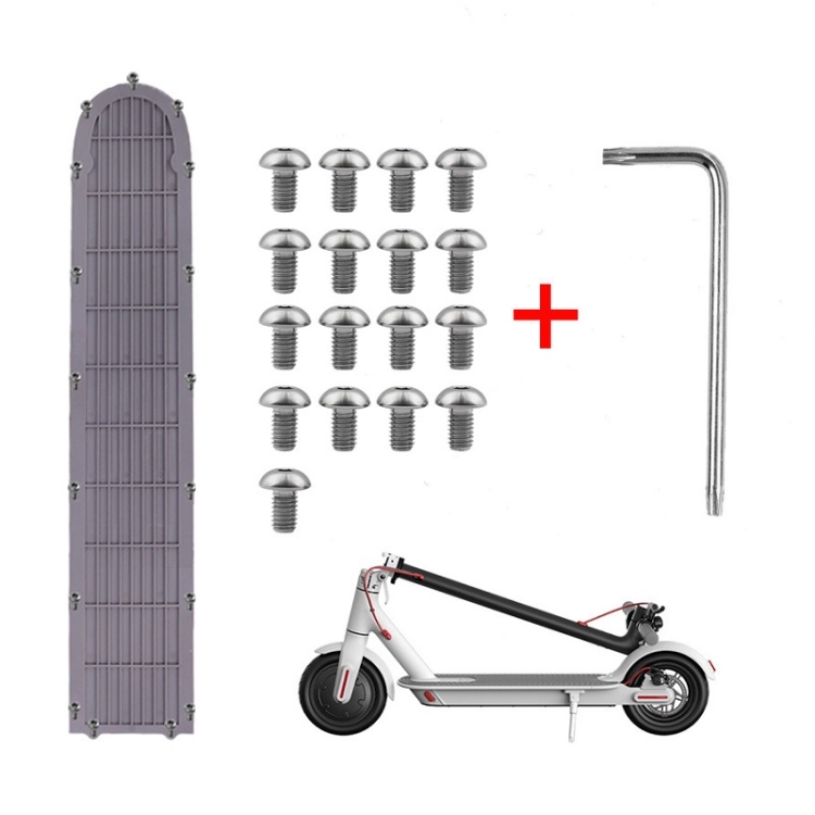 17 PCS/Set For Xiaomi Mijia M365 Pro Battery Compartment Base Plate Plum Screw