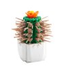 CAYI Potted Plant Building Blocks Office Decoration Small Particles Assembly Puzzle Toys