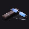 Lightweight Anti-blue Light Presbyopic Glasses Senior Clear Glasses With Case