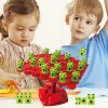 Children Stacking Fun Double Interactive Balance Top Tower, Style: