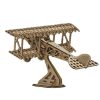 Aircraft 3D Wooden Puzzle Toy DIY Handmade Ornaments
