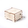 Wooden Mechanical Puzzle Toys Science Electric Assembling Toys ,Style: