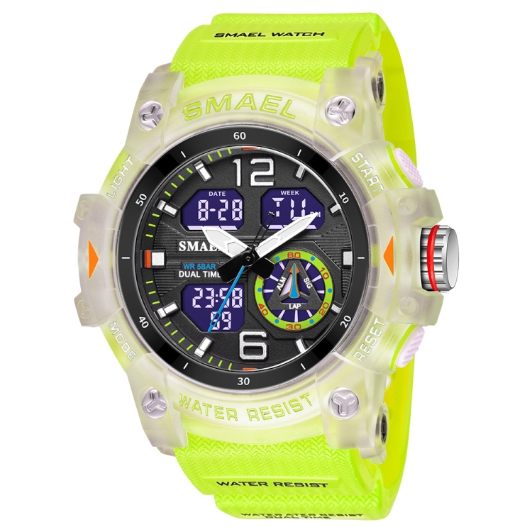SMAEL 8007 Outdoor Sports Waterproof Dual Display Electronic Quartz Watch