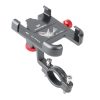 PROMEND SJJ-297 Aluminum Alloy Rotation Adjustable Bicycle Mobile Phone Bracket