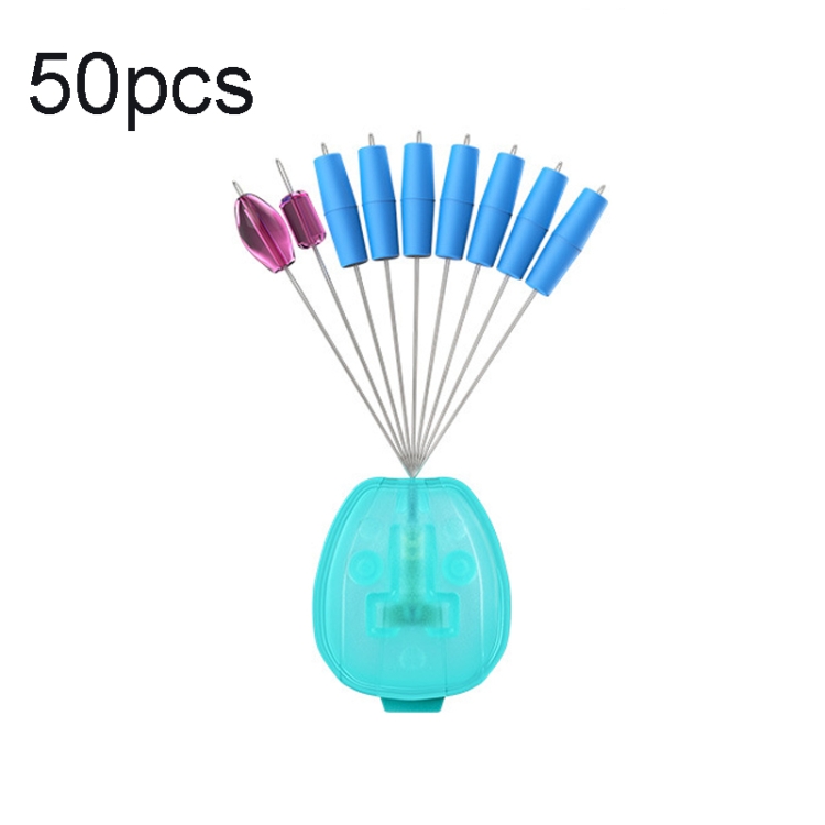 50pcs Drum Type Space Bean Fishing Gear Supplies for Fishing Rods