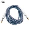 JT001 Male To Male 6.35mm Audio Cable Noise Reduction Folk Bass Instrument Cable, Length: