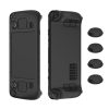 For Steam Deck Game Controller Soft Silicone Protective Cover Case With 4pcs Key Cap
