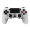 For PS4 Wireless Bluetooth Game Controller With Light Strip Dual Vibration Game Handle