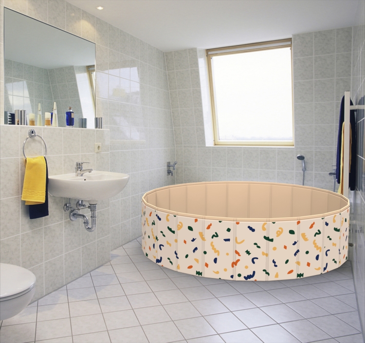 Children Foldable No Need Inflate Bathing Tub Playing House Game Sand Ball Pool