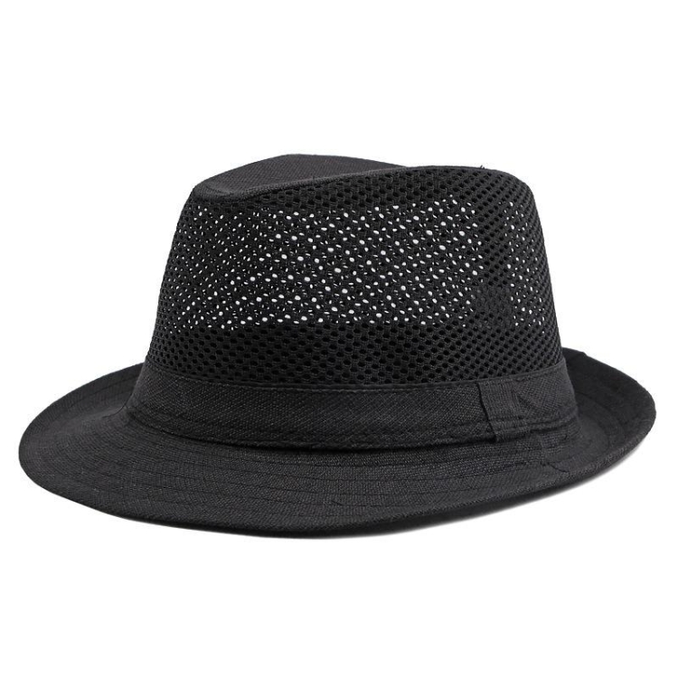 Summer Jazz Hat Mesh Breathable Sunscreen Hat