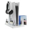 iplay for PS5 Host Cooling Handle Charging Base with Disc Storage Rack