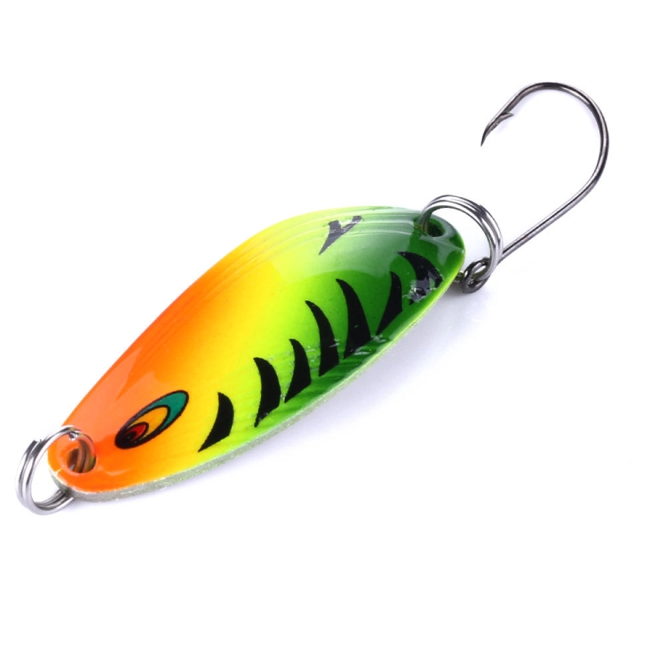 HENGJIA 3.2cm 4.5g Lua Melon Sequins Horse Mouth Metal Fishing Fake Bait