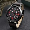 SOKI Men Business Alloy Quartz Watch Jewelry Set