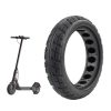 For Xiaomi M365 Series Scooter 8.5 x 2.0 Inch Honeycomb Solid Tire Inflatable Rubber Explosion-proof Tire