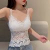 Women Beauty Back Sling Wrapped Chest Vest Crop Top Gathered Anti-Empty Bra Lingerie