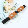 2.5cm Width Children No Buckle Elastic Belt Adjustable Invisible Stretch Belt for Boys and Girls