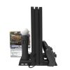 For PS4/PS4 Pro/PS4 Slim Host iplay Dual-seat Charging Multi-function Cooling Base Storage Bracket