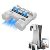 For PS5 iplay Dual-seat Charging and Cooling Base Bracket Storage Rack