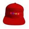 LED Luminous Advertising Hat DIY Words Pixel Lighting Rechargeable Bluetooth APP Control Scrolling Message Flexible Cap