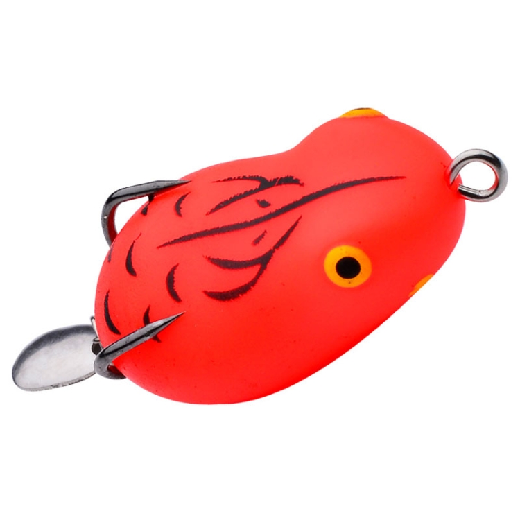 PROBEROS FR039 Mini Thunderfrog Lure Simulation Soft Bait Blackfish Fishing Lure