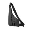 Anti-theft Fit Triangle Bag Leisure Leather Film Crossbody Chest Bag
