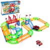 Rail Car Toy Set Assembled Electric Rail Toys