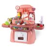 24 In 1 Childre Mini Kitchen Toys Girls Simulation Play House Cooking Kitchen Set