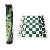 Bucket Plastic Chess Foldable Leather Chess Board