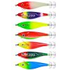7colors /Set HENGJIA SJ051 Luminous Wooden Shrimp Dummy Bait Squid Hook Hard Bait