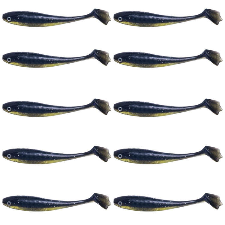 HENGJIA T-Tail Soft Dummy Bait Freshwater Fishing Lures