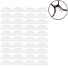 20pairs Self-Adhesive Glasses Silicone Anti-Slip Nose Pad