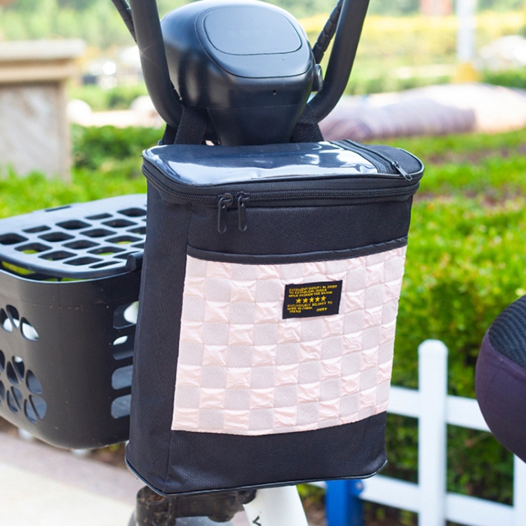 Electric Bike Riding Hanging Bag Large Capacity Waterproof Bicycle Front Hanging Bag